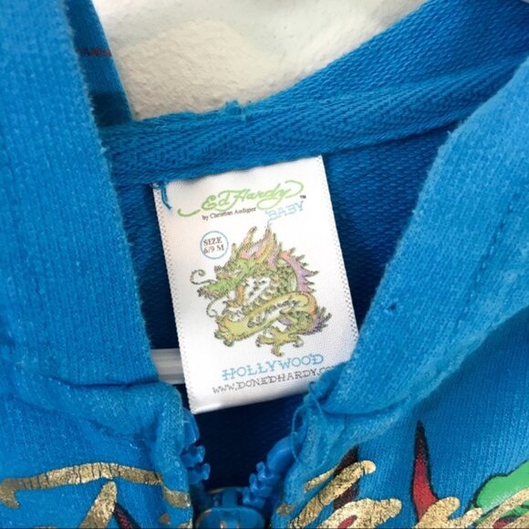Ed Hardy Baby Tiger Hoodie - Picture 6 of 6